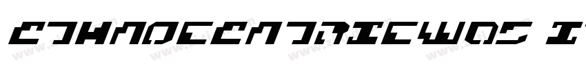 EthnocentricW05 Ital字体转换